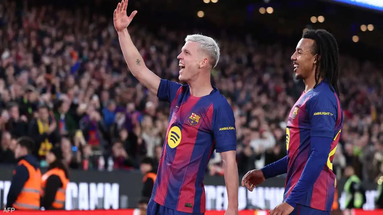 برشلونة ينتزع صدارة الدوري الإسباني من غريمه التقليدي ريال مدريد بفوز مستحق